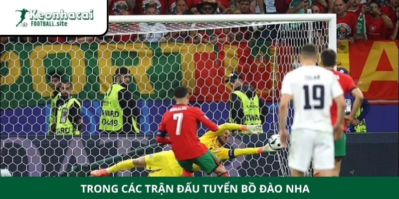 Ronaldo sút trượt bao nhiêu quả pen Trong các trận đấu tuyển Bồ Đào Nha