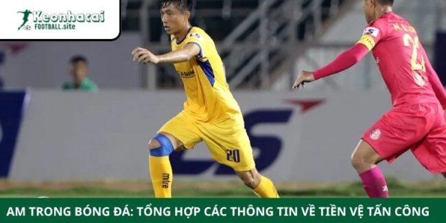 AM Trong Bóng Đá: Tổng Hợp Các Thông Tin Về Tiền Vệ Tấn Công 4