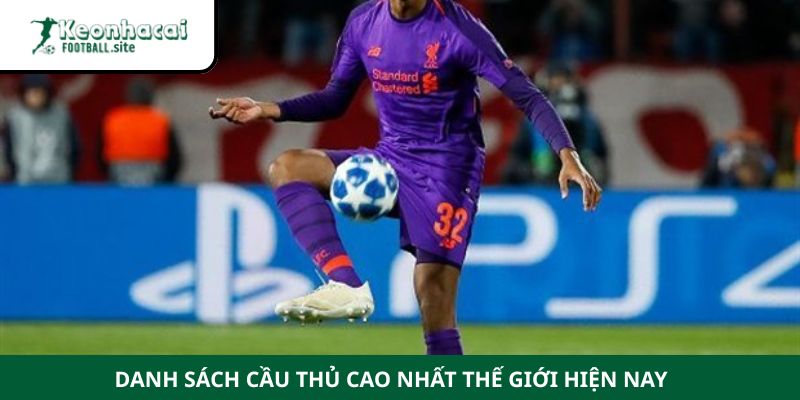 cầu thủ cao nhất thế giới Danh sách cầu thủ cao nhất thế giới hiện nay