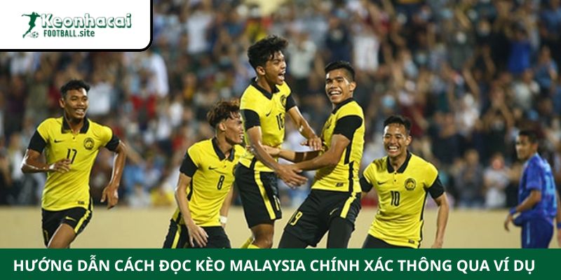 Hướng dẫn cách đọc kèo Malaysia chính xác thông qua ví dụ