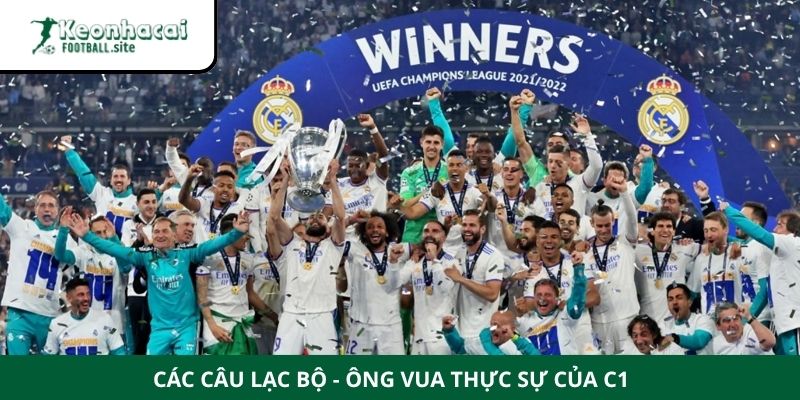 ông vua C1 là ai Các câu lạc bộ - Ông vua thực sự của C1